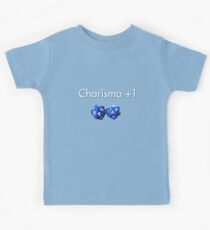Charisma +1 2d20 Kids Tee