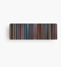 Moviebarcode: The Complete Pixar Feature Films (1995-2011) Canvas Print