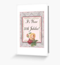 Nun 50th Golden Jubilee Greeting Card