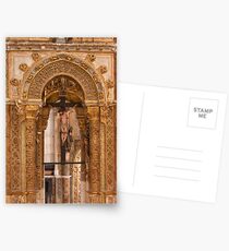 Charola. Convent of Christ. Templars. Postcards
