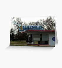 Vintage Dairy Queen Greeting Card