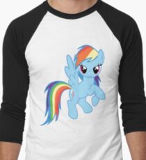 Rainbow Dash Men's Baseball ¾ T-Shirt