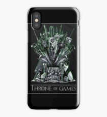 Throne of games iPhone Case
