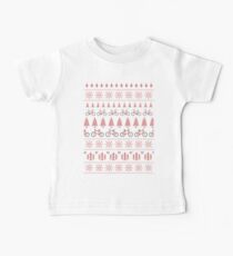 Christmas Jumper Fair Isle for Bikers Baby Tee