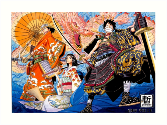 One Piece Cover 310 Art Print By Lumyoss Redbubble