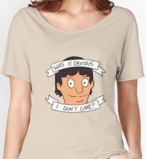 Was It Obvious I Don't Care? Women's Relaxed Fit T-Shirt