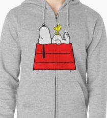 Snoopy chill out Zipped Hoodie