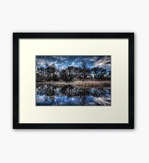 March Marsh Framed Print