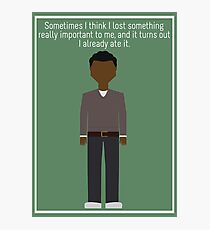 Troy Barnes: "Lost Something" Photographic Print