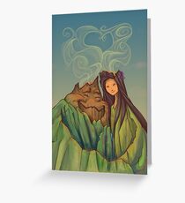 Lava Love Greeting Card