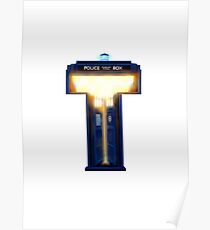Geek letter T Poster