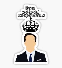 Moriarty,You should see me in a crown Sticker