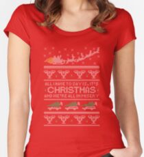 Christmas Vacation Misery Women's Fitted Scoop T-Shirt