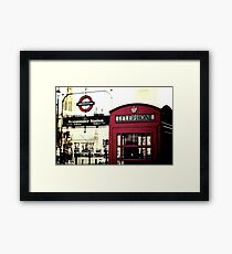 The Red Box in Westminster Framed Print