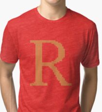 Weasley Sweater Letter R Tri-blend T-Shirt