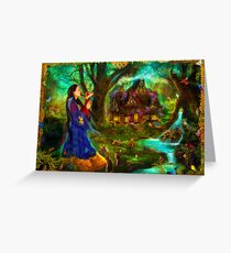 Snow White Greeting Card