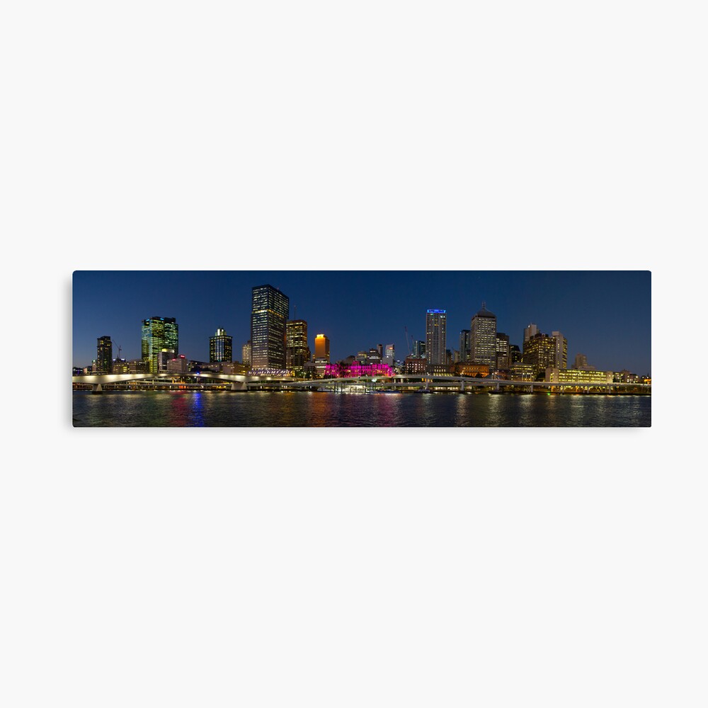 Purple Brisbane Canvas Print