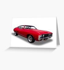 Ford - 1973 XA GT Fairmont Coupe Greeting Card