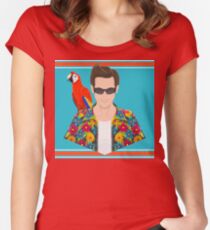 ace ventura red shirt