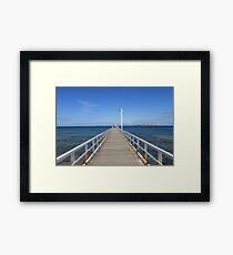 Point Lonsdale Pier - Victoria, Australia Framed Print