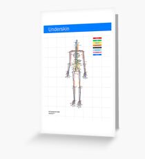 Underskin new version Greeting Card