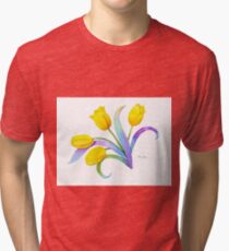 Tulip Fantasy, Just for Fun Tri-blend T-Shirt