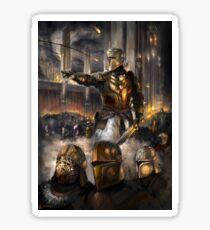 Knights Charge Sticker