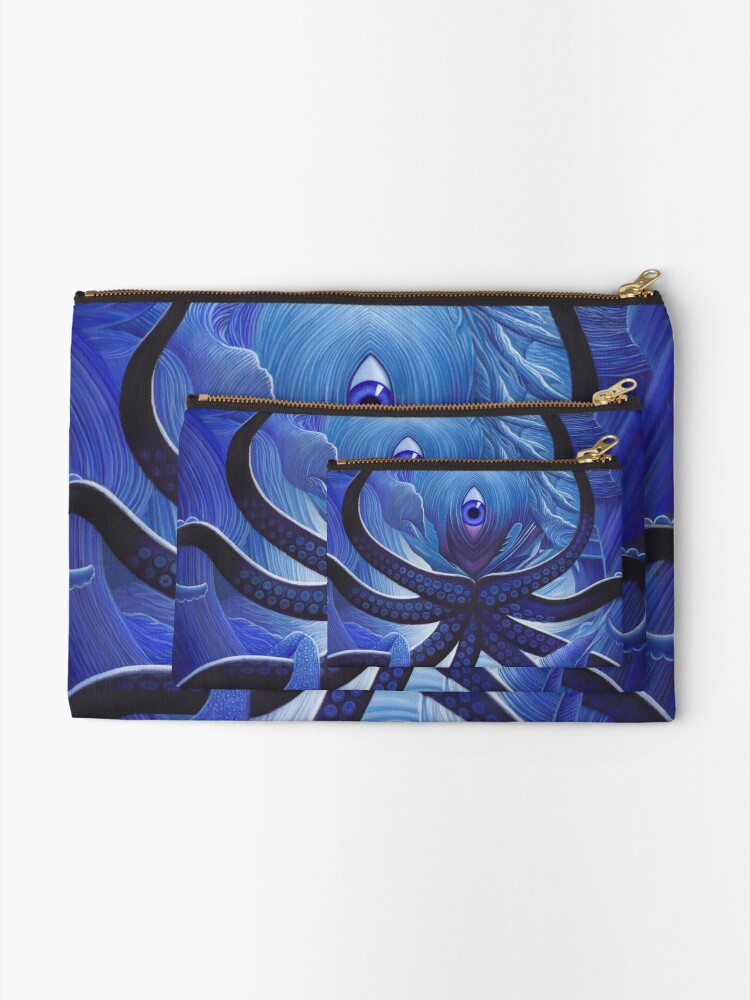 Alternate view of Cycloptopus Zipper Pouch