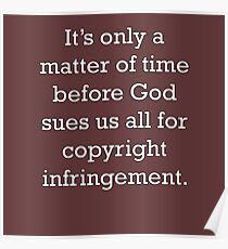 copyright infringement posters redbubble copyright infringement