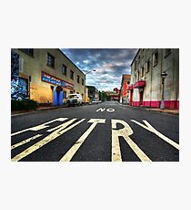 Abandoned City Photographic Print