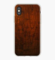 Mahogany Wood Texture iPhone-Hülle & Cover
