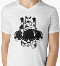 151 - Poke'dex Original (Light) Men's V-Neck T-Shirt