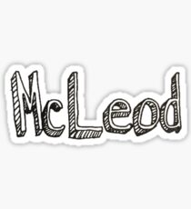 McLeod Sticker
