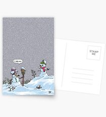 I HATE SNOW Postcards
