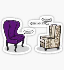 Consulting Armchair and Army Upholstery Sticker
