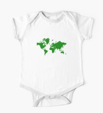 World map One Piece - Short Sleeve