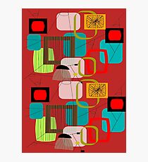 Mid-Century Modern Abstract Art Photographic Print