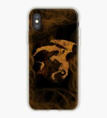 Dragonfight-cooltexture iPhone Case