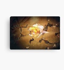 Damage Wallpaper Canvas Print