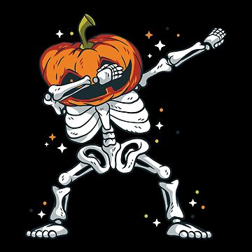  Dabbing Halloween Boys Skeleton Zombie Scary Pumpkin Mummy T- Shirt : Clothing, Shoes & Jewelry