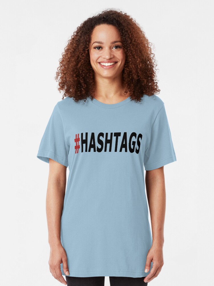 hashtag t shirts for sale