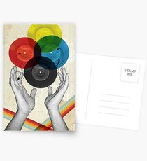CMYK - the creation of retro Postcards