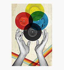 Lámina fotográfica CMYK - la creación de retro