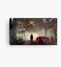 Green Light Metal Print