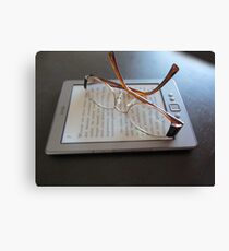 123 e-books Canvas Print