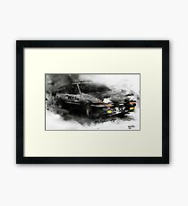 Toyota AE86 Framed Print