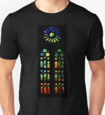 Stained Glass Windows - Sagrada Familia, Barcelona, Spain Slim Fit T-Shirt