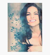 Lana Parrilla #Flowers Photographic Print