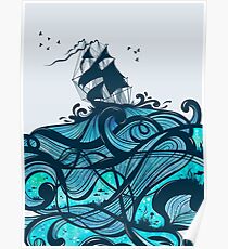 Upon The Sea Poster