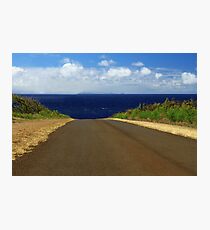 The Road To Maui Photographic Print
